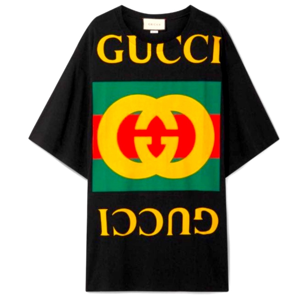 GUCCI - Oversized T-Shirt Dress Size L
